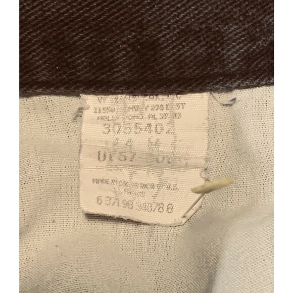 14M Lee Womens Original Jeans Black Mom Fit Denim Casual 5 Pockets Distressed - Picture 11 of 12